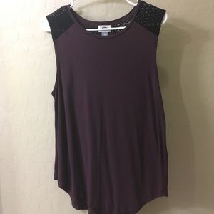 Casual purple tunic